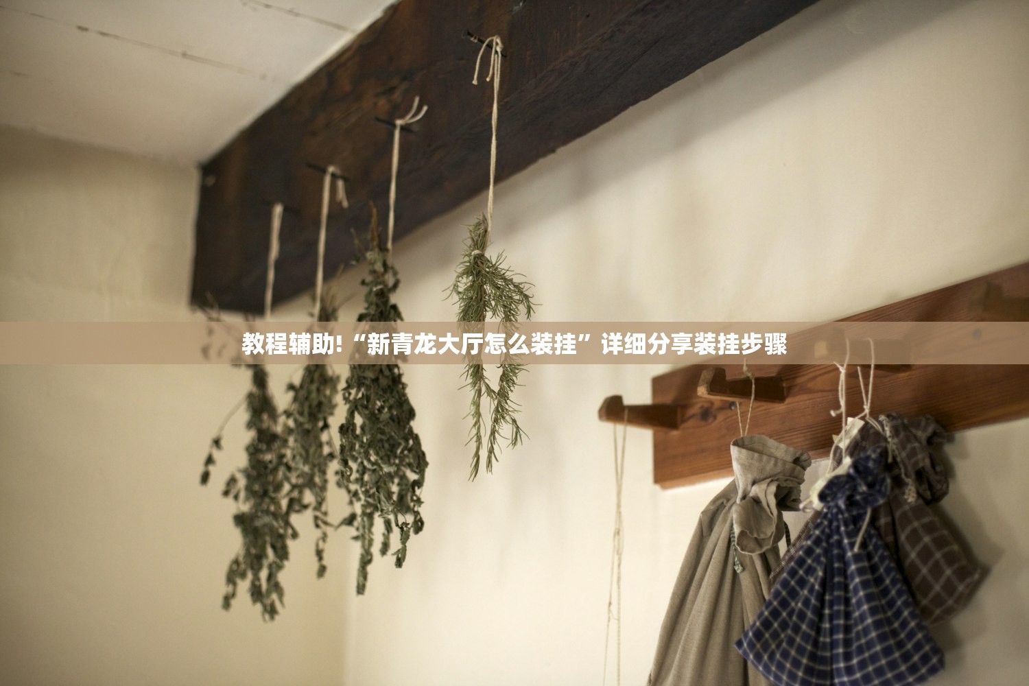 教程辅助!“新青龙大厅怎么装挂”详细分享装挂步骤